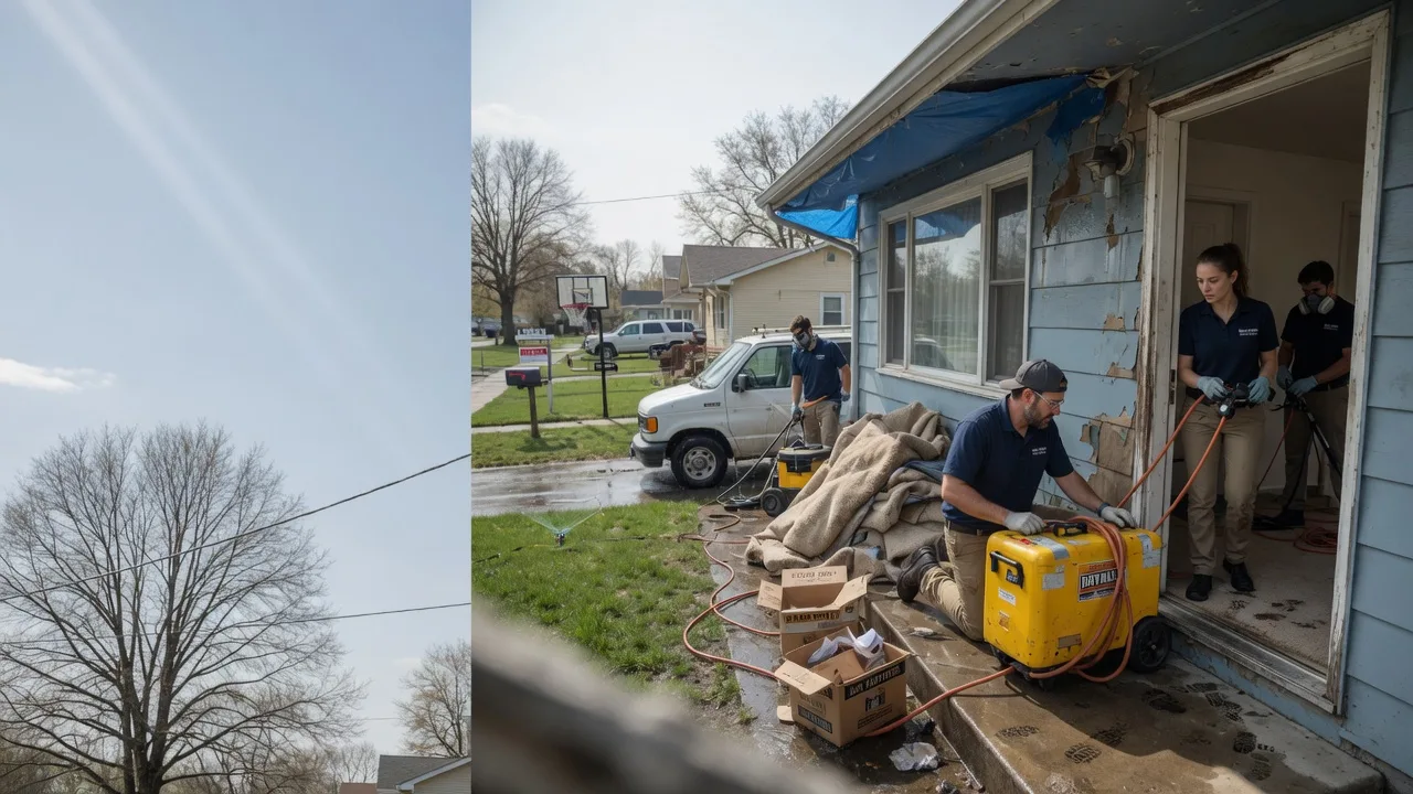 Basement Flood Cleanup in Ashland, MT near me